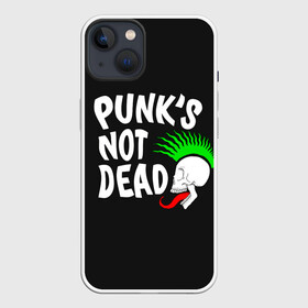 Чехол для iPhone 13 с принтом Веселый панк ,  |  | alternative | music | punk | punks not dead | rock | альтернатива | музыка | панк | панки не умерают | панкс нот дэд | рок