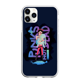 Чехол для iPhone 11 Pro матовый с принтом Punk whith toy , Силикон |  | alternative | music | punk | punks not dead | rock | альтернатива | музыка | панк | панки не умерают | панкс нот дэд | рок