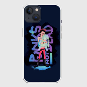 Чехол для iPhone 13 с принтом Punk whith toy ,  |  | alternative | music | punk | punks not dead | rock | альтернатива | музыка | панк | панки не умерают | панкс нот дэд | рок