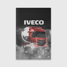 Обложка для паспорта матовая кожа с принтом Iveco truck , натуральная матовая кожа | размер 19,3 х 13,7 см; прозрачные пластиковые крепления | iveco | iveco truck | iveco грузовик | truck | trucks | грузовик | грузовики | дальнобои | дальнобой | дальнобойщик | ивеко | ивеко грузовик | фура | фуры