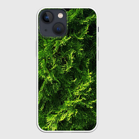 Чехол для iPhone 13 mini с принтом Хвойная масса ,  |  | art | елка | зелень | растение | хвойник