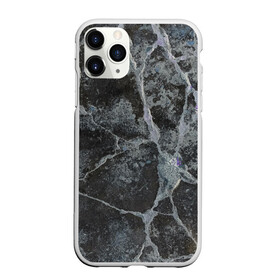 Чехол для iPhone 11 Pro матовый с принтом Лунный камень , Силикон |  | Тематика изображения на принте: art | бетон | булыжник | луна | текстура | трещина