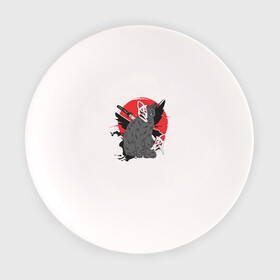 Тарелка с принтом Бакэнэко , фарфор | диаметр - 210 мм
диаметр для нанесения принта - 120 мм | бакэнэко | кошка | кошка оборотень | магия | маска | оборотень | япония