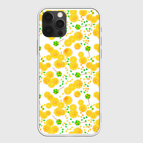 Чехол для iPhone 12 Pro Max с принтом Лимонная карамель  , Силикон |  | Тематика изображения на принте: детский | карамель | конфеты | лимон | лимонный узор | малышам | сладости | чупа чупс