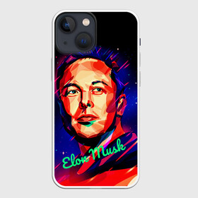 Чехол для iPhone 13 mini с принтом ElonMuskА НА ВАС НЕТ ,  |  | spacex | изобретатель | космос | марс | наука | предприниматель | ракета | старлинк | тесла