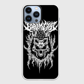 Чехол для iPhone 13 Pro Max с принтом Baby Metal Wolf ,  |  | Тематика изображения на принте: alternative | baby metal | babymetal | metall | music | rock | альтернатива | каваий метал | металл | моа кикути | музыка | рок | судзука накамото | юи мидзуно