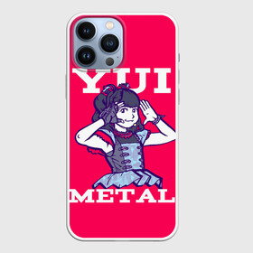 Чехол для iPhone 13 Pro Max с принтом Юи Метал ,  |  | alternative | baby metal | babymetal | metall | music | rock | альтернатива | каваий метал | металл | музыка | рок | юи мидзуно