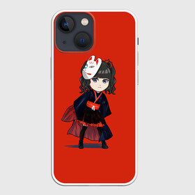 Чехол для iPhone 13 mini с принтом Sweet Moa ,  |  | Тематика изображения на принте: alternative | baby metal | babymetal | metall | music | rock | альтернатива | каваий метал | металл | моа кикути | музыка | рок