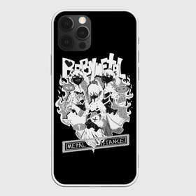 Чехол для iPhone 12 Pro Max с принтом Baby Metal Negative , Силикон |  | alternative | baby metal | babymetal | metall | music | rock | альтернатива | каваий метал | металл | моа кикути | музыка | рок | судзука накамото | юи мидзуно
