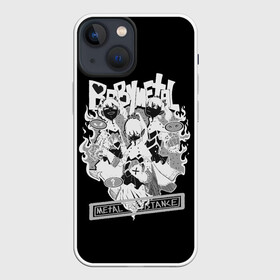 Чехол для iPhone 13 mini с принтом Baby Metal Negative ,  |  | alternative | baby metal | babymetal | metall | music | rock | альтернатива | каваий метал | металл | моа кикути | музыка | рок | судзука накамото | юи мидзуно