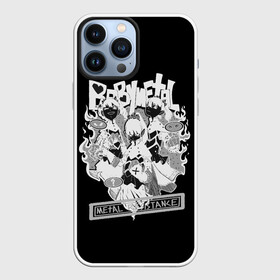 Чехол для iPhone 13 Pro Max с принтом Baby Metal Negative ,  |  | Тематика изображения на принте: alternative | baby metal | babymetal | metall | music | rock | альтернатива | каваий метал | металл | моа кикути | музыка | рок | судзука накамото | юи мидзуно