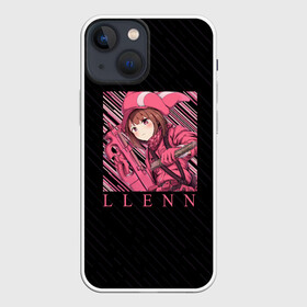 Чехол для iPhone 13 mini с принтом LLENN Карэн Кохируимаки ,  |  | alternative | gun gale online | karen kohiruimaki | llenn | pink devil | sword art online | альтернативная «призрачная пуля» | карэн кохируимаки | мастера меча онлайн