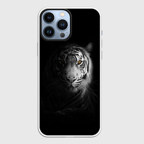 Чехол для iPhone 13 Pro Max с принтом БЕЛЫЙ ТИГР ,  |  | animal | art | beast | cat | hunter | picture | power | strong | tiger | white | белый | благородный | гордый | дикие | животные | звери | кошки | охотник | тигр | хищник | царь
