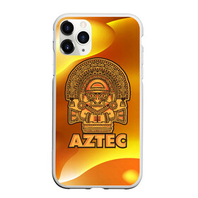 Чехол для iPhone 11 Pro матовый с принтом Aztec Ацтеки , Силикон |  | Тематика изображения на принте: ацтеки | ацтекская империя | индеец | индейцы | символ | фигурка