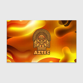 Бумага для упаковки 3D с принтом Aztec Ацтеки , пластик и полированная сталь | круглая форма, металлическое крепление в виде кольца | Тематика изображения на принте: ацтеки | ацтекская империя | индеец | индейцы | символ | фигурка