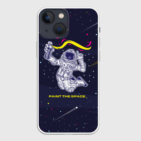 Чехол для iPhone 13 mini с принтом Рисуй в космосе ,  |  | балончик | граффити | космос | краски | рисунки