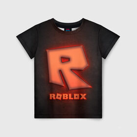 Детская футболка 3D с принтом ROBLOX NEON RED , 100% гипоаллергенный полиэфир | прямой крой, круглый вырез горловины, длина до линии бедер, чуть спущенное плечо, ткань немного тянется | Тематика изображения на принте: neon | roblox | игра | компьютерная игра | логотип | неон | онлайн | онлайн игра | роблакс | роблокс