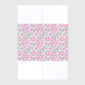 Магнитный плакат 2Х3 с принтом Розовые акварельные розы , Полимерный материал с магнитным слоем | 6 деталей размером 9*9 см | Тематика изображения на принте: акварель | акварельные цветы | детский | для женщин | модный | розовый | розы | цветы