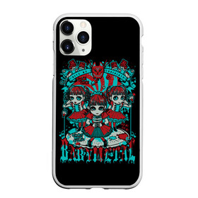 Чехол для iPhone 11 Pro матовый с принтом Blue BabyMetal , Силикон |  | Тематика изображения на принте: alternative | baby metal | babymetal | metall | music | rock | альтернатива | каваий метал | металл | музыка | рок