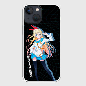 Чехол для iPhone 13 mini с принтом Читогэ Притворная любовь ,  |  | chitoge kirisaki | gorilla | nisekoi | притворная любовь | читоге | читогэ кирисаки