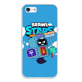 Чехол для iPhone 5/5S матовый с принтом Ash Brawl Stars Эш  , Силикон | Область печати: задняя сторона чехла, без боковых панелей | ash | brawl | brawl stars | brawlstars | brawl_stars | аш | бравл | бравлстарс | эш