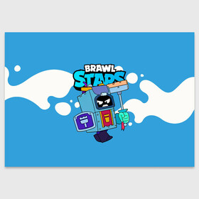 Поздравительная открытка с принтом Ash Brawl Stars Эш  , 100% бумага | плотность бумаги 280 г/м2, матовая, на обратной стороне линовка и место для марки
 | Тематика изображения на принте: ash | brawl | brawl stars | brawlstars | brawl_stars | аш | бравл | бравлстарс | эш