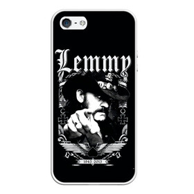 Чехол для iPhone 5/5S матовый с принтом RIP Lemmy , Силикон | Область печати: задняя сторона чехла, без боковых панелей | alternative | metall | motorhead | music | rock | альтернатива | лемми | металл | моторхед | моторхэд | музыка | рок