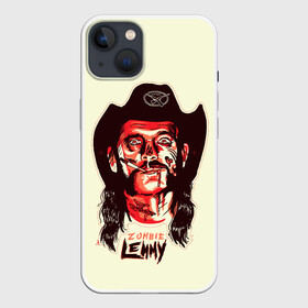 Чехол для iPhone 13 с принтом Zombie Lemmy ,  |  | alternative | metall | motorhead | music | rock | альтернатива | лемми | металл | моторхед | моторхэд | музыка | рок