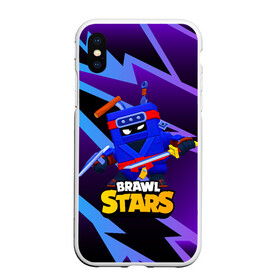 Чехол для iPhone XS Max матовый с принтом Ash Brawl Stars Эш  , Силикон | Область печати: задняя сторона чехла, без боковых панелей | Тематика изображения на принте: ash | brawl | brawl stars | brawlstars | brawl_stars | аш | бравл | бравлстарс | эш