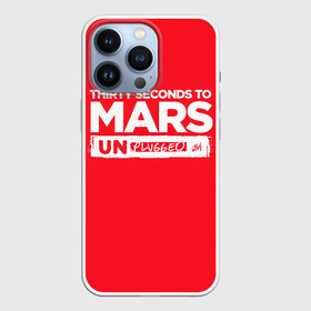 Чехол для iPhone 13 Pro с принтом Thirty Seconds to Mars UN PLUGGED ,  |  | 30 seconds to mars | 30 секунд до марса | 30 фстм | 30stm | 30сдм | jared leto | rock band | thirty seconds to mars | альтернативный | гранж | джаред лето | нео | пост | прогрессивный | рок группа | фети секондс ту марс | хард | шеннон