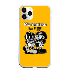 Чехол для iPhone 11 Pro матовый с принтом Motorhead x Cuphead , Силикон |  | alternative | cuphead | metall | motorhead | music | rock | альтернатива | капхэд | лемми | металл | моторхед | моторхэд | музыка | рок