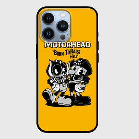 Чехол для iPhone 13 Pro с принтом Motorhead x Cuphead ,  |  | Тематика изображения на принте: alternative | cuphead | metall | motorhead | music | rock | альтернатива | капхэд | лемми | металл | моторхед | моторхэд | музыка | рок