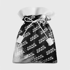 Подарочный 3D мешок с принтом Dead Space - Exposion (Pattern) , 100% полиэстер | Размер: 29*39 см | dead | deadspace | game | games | logo | space | взрыв | дэд | дэдспейс | знак | космос | краска | лого | мертвый | паттерн | символ | спейс
