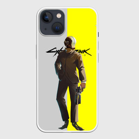 Чехол для iPhone 13 с принтом CYBERPUNK 2077 | КИБЕРПАНК (Z) ,  |  | cd project red | cyberpunk 2077 | keanu reeves | samurai | vi | арасака | ви | киану ривз | киберпанк 2077 | найт сити | самураи