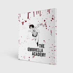 Холст квадратный с принтом Number 5 | The Umbrella Academy (Z) , 100% ПВХ |  | 5 | dark horse comics | netflix | number 5 | the umbrella academy | umbrella | академия амбрелла | комикс | комильфо | номер 5 | реджинальд харгривз | харгривз | хэйзел