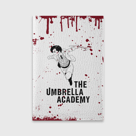 Обложка для паспорта матовая кожа с принтом Number 5 | The Umbrella Academy (Z) , натуральная матовая кожа | размер 19,3 х 13,7 см; прозрачные пластиковые крепления | Тематика изображения на принте: 5 | dark horse comics | netflix | number 5 | the umbrella academy | umbrella | академия амбрелла | комикс | комильфо | номер 5 | реджинальд харгривз | харгривз | хэйзел