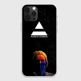 Чехол для iPhone 12 Pro Max с принтом MARS IS COMING 30StM , Силикон |  | Тематика изображения на принте: 30 seconds to mars | 30 секунд до марса | 30 фстм | 30stm | 30сдм | jared leto | rock band | thirty seconds to mars | альтернативный | гранж | джаред лето | нео | пост | прогрессивный | рок группа | фети секондс ту марс | хард | шеннон