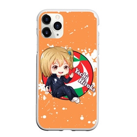 Чехол для iPhone 11 Pro матовый с принтом Yachi Hitoka | Haikyu | Волейбол (Z) , Силикон |  | Тематика изображения на принте: haikuu | haikyu | haikyuu | yachi hitoka | волейбол | спортивная манга | хайку | хайкю