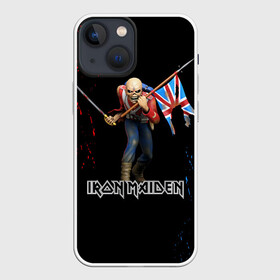 Чехол для iPhone 13 mini с принтом IRON MAIDEN | АЙРОН МЕЙДЕН (Z) ,  |  | dave | iron maiden | murray | music | percy harris | rock | адриан смит | айрон мэйден | брюс дикинсон | дэйв мюррей | железная дева | музик | нико макбрэйн | рок | стив харрис | ужасы | хеви метал | яник герс