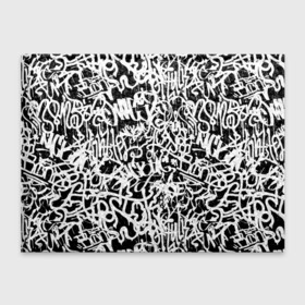 Обложка для студенческого билета с принтом Graffiti white on black , натуральная кожа | Размер: 11*8 см; Печать на всей внешней стороне | абстракция | граффити | надписи | надписи текстура | паттерн граффити | текстура | текстура граффити | шрифт