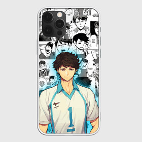 Чехол для iPhone 12 Pro Max с принтом ТООРУ ОЙКАВА / OIKAWA TORU , Силикон |  | anime | aoba johsai. | haikyu | manga | oikawa toru | аниме | аобаджосай | волейбол | герой | манга | персонаж | тоору ойкава