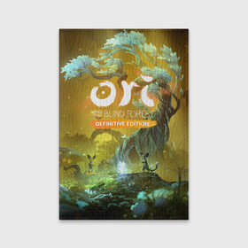 Обложка для паспорта матовая кожа с принтом Ori and the Will of the Wisps , натуральная матовая кожа | размер 19,3 х 13,7 см; прозрачные пластиковые крепления | adventure | forest spirit | night | ori | ori and the will of the wisps | pc game | shimmer | tree | дерево | дух леса | компьютерная игра | мерцание | ночь | ори | ори и блуждающие огоньки | приключения