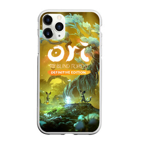 Чехол для iPhone 11 Pro матовый с принтом Ori and the Will of the Wisps , Силикон |  | Тематика изображения на принте: adventure | forest spirit | night | ori | ori and the will of the wisps | pc game | shimmer | tree | дерево | дух леса | компьютерная игра | мерцание | ночь | ори | ори и блуждающие огоньки | приключения