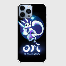 Чехол для iPhone 13 Pro Max с принтом Ori and the Will of the Wisps ,  |  | Тематика изображения на принте: adventure | computer game | night | ori | ori and the will of the wisps | sky | space | spirit of the forest | дух леса | компьютерная игра | космос | небо | ночь | ори | ори и блуждающие огоньки | приключения