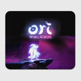 Коврик для мышки прямоугольный с принтом Ori and the Will of the Wisps , натуральный каучук | размер 230 х 185 мм; запечатка лицевой стороны | adventure | computer game | looks to the sky | ori | ori and the will of the wisps | spirit of the forest | в небо | дух леса | компьютерная игра | ори | ори и блуждающие огоньки | приключения | смотрит