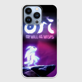 Чехол для iPhone 13 Pro с принтом Ori and the Will of the Wisps ,  |  | adventure | computer game | looks to the sky | ori | ori and the will of the wisps | spirit of the forest | в небо | дух леса | компьютерная игра | ори | ори и блуждающие огоньки | приключения | смотрит