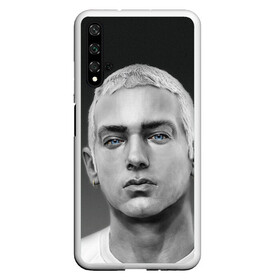 Чехол для Honor 20 с принтом EMINEM | ЭМИНЕМ (Z) , Силикон | Область печати: задняя сторона чехла, без боковых панелей | eminem | hip hop | rap | еминем | зарубежный реп | реп | рэп | эминем