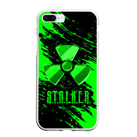 Чехол для iPhone 7Plus/8 Plus матовый с принтом S.T.A.L.K.E.R.  NEON | СТАЛКЕР , Силикон | Область печати: задняя сторона чехла, без боковых панелей | Тематика изображения на принте: game | stalker | stalker 2 | зона | игра | радиация | сталкер | сталкер 2 | чернобыль