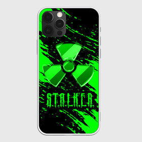 Чехол для iPhone 12 Pro Max с принтом S.T.A.L.K.E.R.  NEON | СТАЛКЕР , Силикон |  | game | stalker | stalker 2 | зона | игра | радиация | сталкер | сталкер 2 | чернобыль