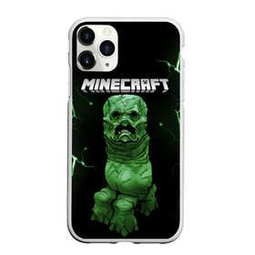 Чехол для iPhone 11 Pro матовый с принтом CREEPER 3D | MINECRAFT 3D (Z) , Силикон |  | block | creeper | cube | minecraft | minecraft nature | minecraft skin | minectaft skins | mobs | pixel | tnt | underground | блок | геометрия | крафт | крипер | кубики | майнкрафт | пиксели | тнт